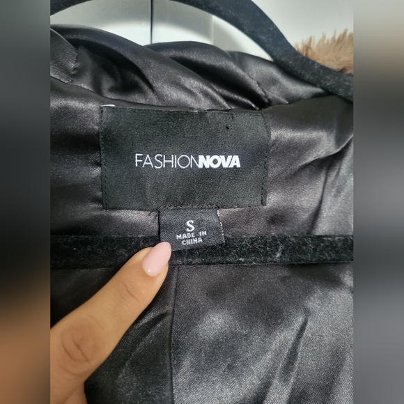 NEW FASHIONNOVA JACKET PULLIVER FAUX FUR ANIMAL PRINT - Picture 2 of 9